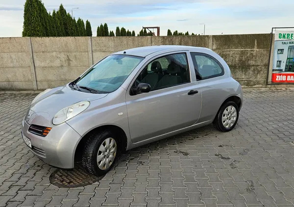 opolskie Nissan Micra cena 5200 przebieg: 263609, rok produkcji 2004 z Łaszczów